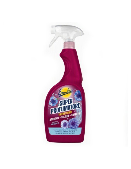offerta Emulsio SuperProfumatore Spray Deodorante per Ambienti Igienizzante Essenza Fresca 600 ml