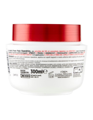 offerta L'Oreal Paris Elvive Total Repair 5 Power Maschera Riparatrice per Capelli Danneggiati  300 ml