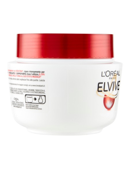 offerta L'Oreal Paris Elvive Total Repair 5 Power Maschera Riparatrice per Capelli Danneggiati  300 ml