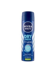 Nivea Men Dry Fresh Deodorante Spray Anti-Traspirante e Anti-Batterico 150 ml
