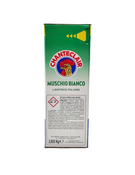offerta Chanteclair Lavatrice Polvere Fragranza Muschio Bianco 2,925 g