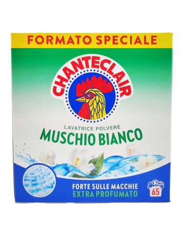 offerta Chanteclair Lavatrice Polvere Fragranza Muschio Bianco 2,925 g