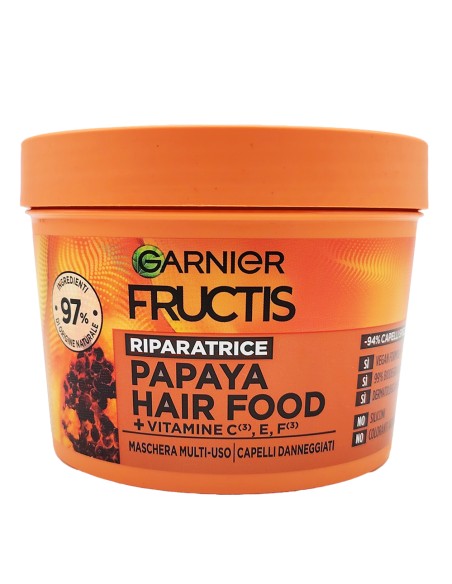 offerta Garnier Fructis Maschera Multi Uso Riparatrice Hair Food Papaya 390 ml