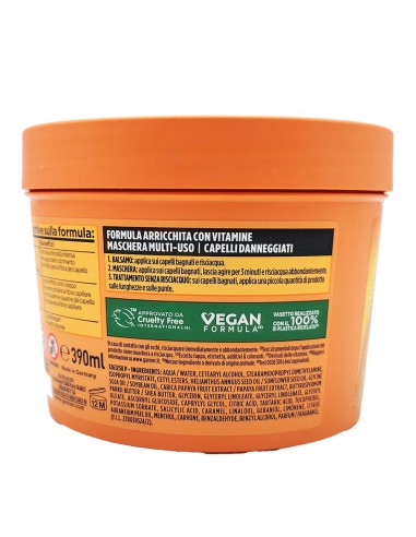 offerta Garnier Fructis Maschera Multi Uso Riparatrice Hair Food Papaya 390 ml