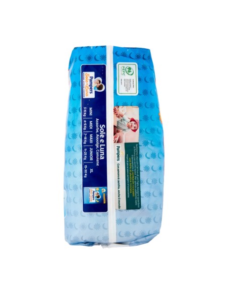offerta Pampers Sole e Luna Pannolini Mutandino per Bambini 6 XL 15 Kg 13 Pz