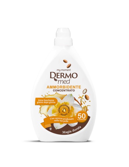 offerta Dermomed My Moment Ammorbidente Concentrato Fragranza Magia Dorata 1000 ml