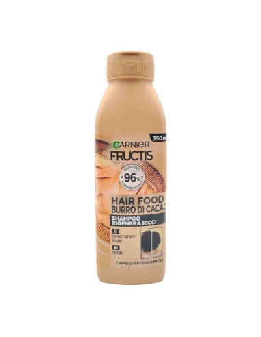 offerta Garnier Fructis Hair Food Burro di Cacao Shampoo Rigenera Ricci 350 ml