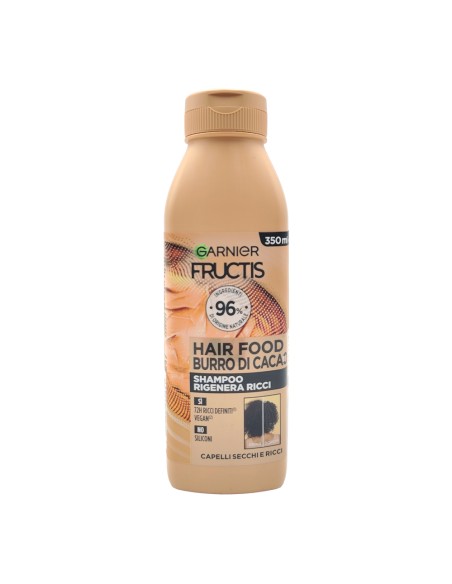 offerta Garnier Fructis Hair Food Burro di Cacao Shampoo Rigenera Ricci 350 ml