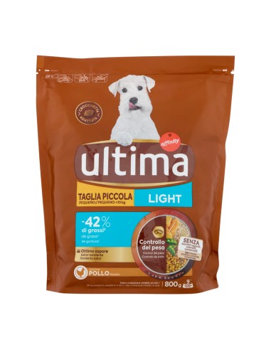 offerta Ultima Crocchette per Cane Light Controllo del Peso Taglia Piccola con Pollo 800 g