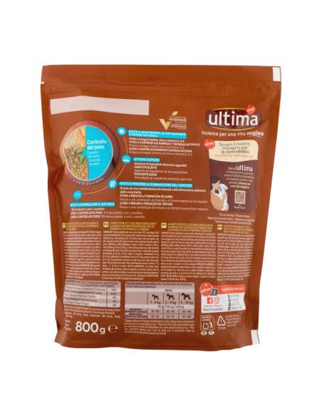 offerta Ultima Crocchette per Cane Light Controllo del Peso Taglia Piccola con Pollo 800 g