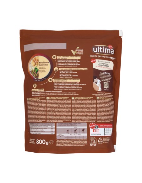 offerta Ultima Crocchette per Cane Yorkshire Terrier Nutrizione Adatta con Pollo 800 g