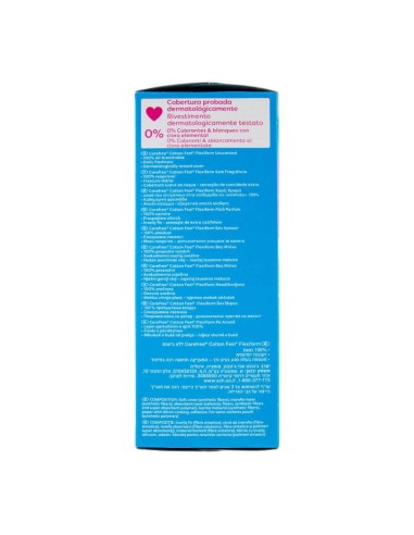 offerta Carefree Cotton Feel Flexiform Salvaslip Senza Profumo Freschezza Quotidiana 30 Pz