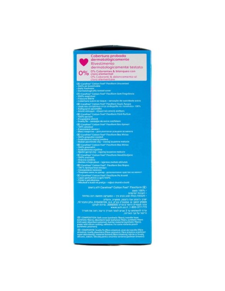 offerta Carefree Cotton Feel Flexiform Salvaslip Senza Profumo Freschezza Quotidiana 30 Pz