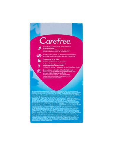 offerta Carefree Cotton Feel Flexiform Salvaslip Senza Profumo Freschezza Quotidiana 30 Pz