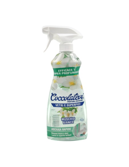 offerta Coccolatevi Profuma Davvero Spray Vetri e Superfici Fragranza Muschio Bianco 750 ml
