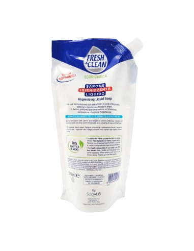 offerta Fresh & Clean Family Care Eco Ricarica Sapone Mani Igienizzante Liquido Estratti di Agrumi 500 ml