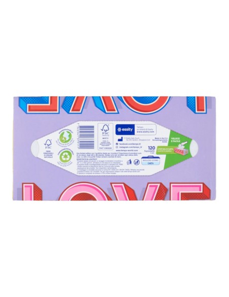 offerta Tempo Light Family Box Veline Limited Edition 3 Veli Biodegradabili 120 Pz
