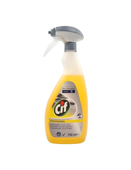 offerta Cif Professional Spray Detergente Pro Formula Sgrassatore Cucina Azione Rapida 750 ml