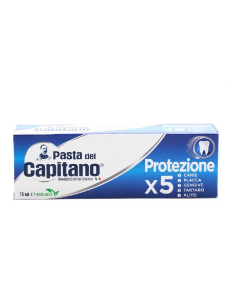 offerta Pasta del Capitano Dentifricio Protezione X5 75 ml