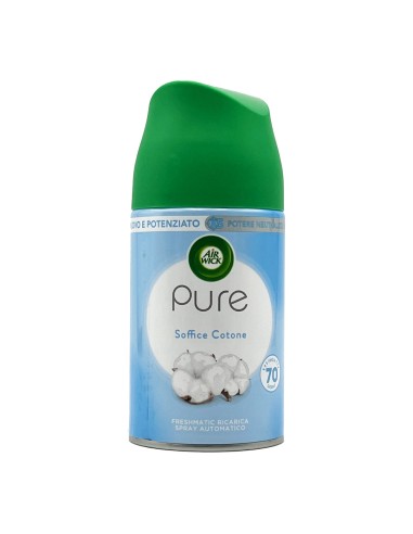 offerta Air Wick Pure Freshmatic Ricarica Spray Automatico Soffice Cotone 250 ml