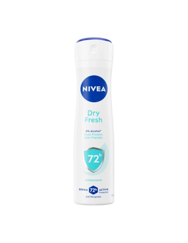 offerta Nivea Dry Fresh Deodorante Spray 0% Alcool Antibatterico Antitraspirante 150 ml