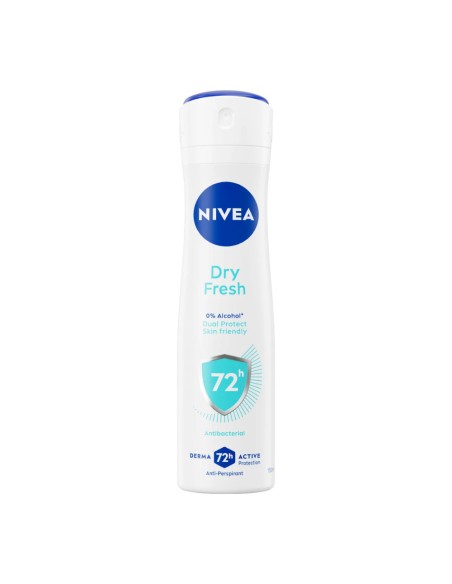 offerta Nivea Dry Fresh Deodorante Spray 0% Alcool Antibatterico Antitraspirante 150 ml