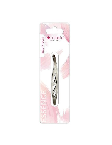offerta Setablu Pinzette Sopracciglia in Acciaio con Punta Obliqua 1 Pz