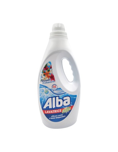 offerta Alba Lavatrice Active Detersivo Liquido Bouquet Primavera  33 Lavaggi 1850 ml