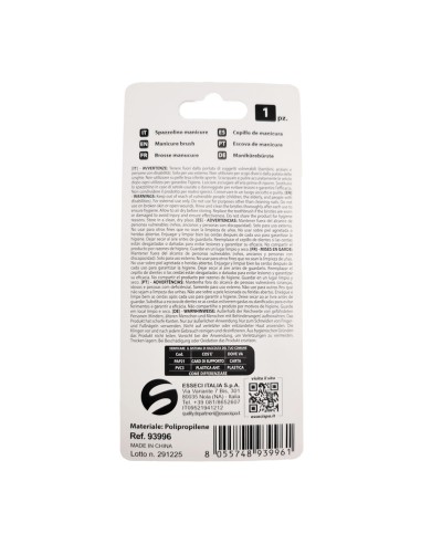 offerta Setablu Spazzola per Manicure e Pedicure Setole Morbide Colore Rosa 1 Pz