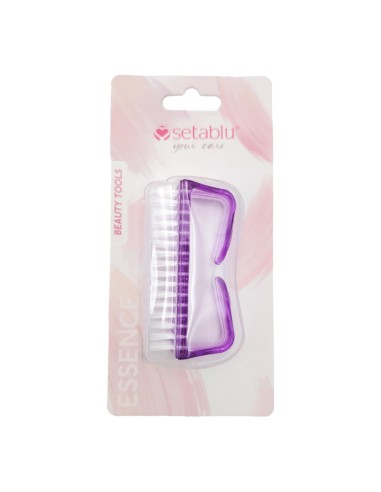 offerta Setablu Spazzola per Manicure e Pedicure Setole Morbide Colore Viola 1 Pz