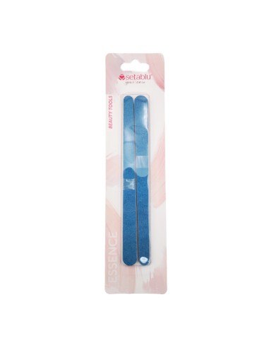 offerta Setablu Essence Lima di Carta per Unghie 16,5 Cm Colore Celeste 8 Pz