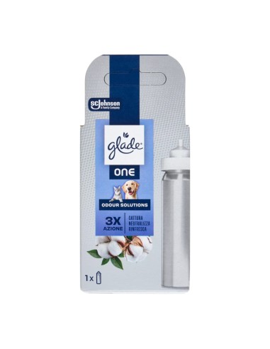 offerta Glade One Ricarica per Diffusore Odour Solution Combatte l'Odore degli Animali 10 ml
