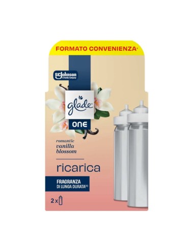 offerta Glade One Ricarica per Diffusore Fragranza Romantic Vanilla Blossom 2x10 ml