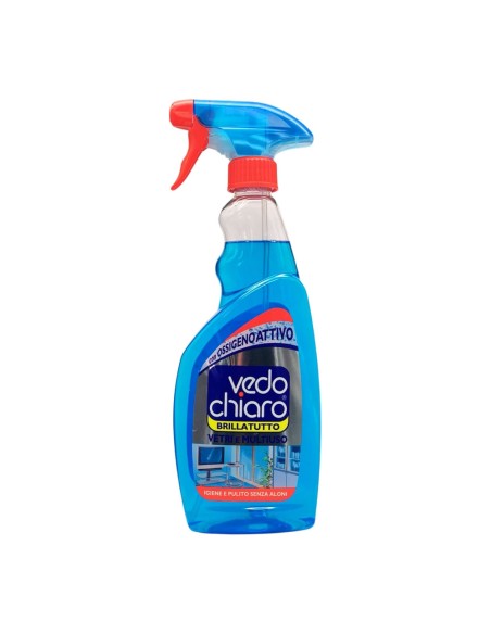 offerta Vedo Chiaro Brillatutto Spray Vetri e Multiuso con Ossigeno Attivo 500 ml