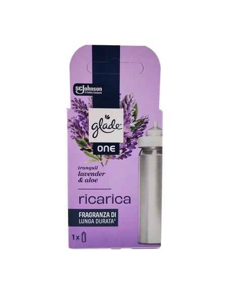 offerta Glade One Ricarica per Diffusore Fragranza Lavanda e Aloe 10 ml