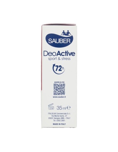 offerta Sauber DeoActive Crema Deodorante Sport & Stress 35 ml