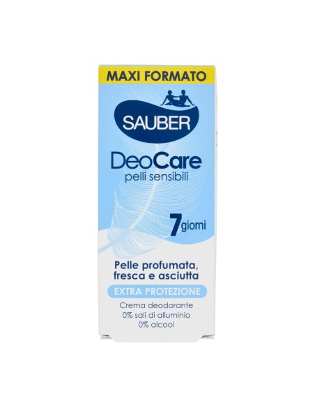 offerta Sauber DeoCare Crema Deodorante Pelli Sensibili 35 ml