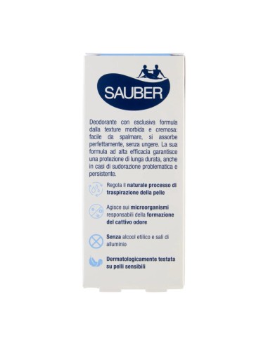 offerta Sauber DeoCare Crema Deodorante Pelli Sensibili 35 ml