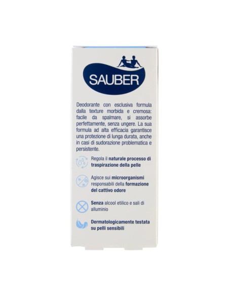 offerta Sauber DeoCare Crema Deodorante Pelli Sensibili 35 ml
