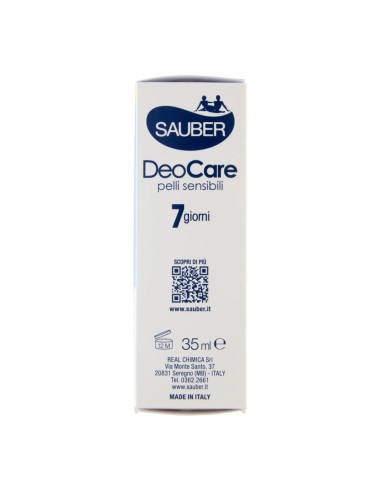 offerta Sauber DeoCare Crema Deodorante Pelli Sensibili 35 ml