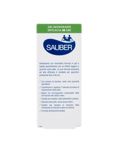 offerta Sauber DeoFresh Gel Deodorante Fresco & Asciutto Extra Freschezza Invisible 30 ml