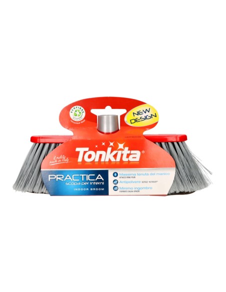 offerta Tonkita Practica Scopa per Interni Senza Manico 1 Pz