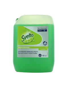 Svelto Professional Detergente Manuale Piatti Fragranza Limone 10 L