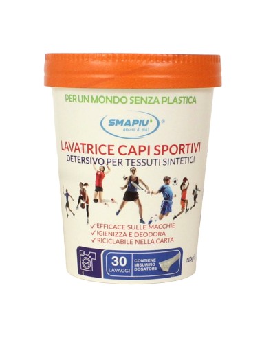 offerta Smapiù Lavatrice Capi Sportivi Detersivo per Tessuti Sintetici 500 g
