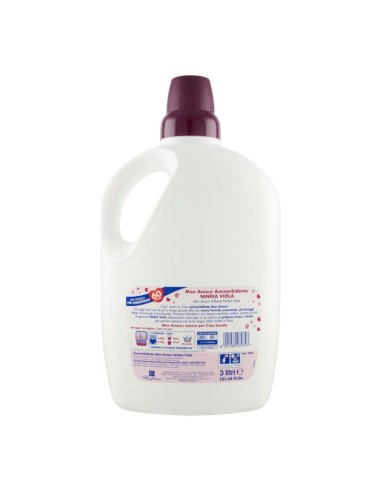 offerta Mon Amour Ammorbidente Concentrato Lavatrice Fragranza Ninfea Viola 3 L