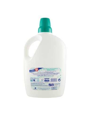 offerta Mon Amour Ammorbidente Concentrato Igiene Attiva con Extra Profumo 3 L