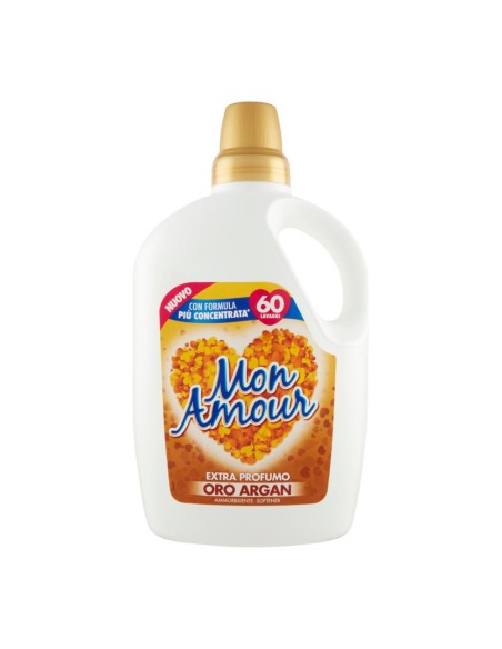offerta Mon Amour Ammorbidente Concentrato Lavatrice Fragranza Oro Argan 3 L