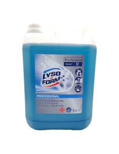 Lysoform Professional Pro Formula Detergente Disinfettante Battericida e Lieviticida 5 L