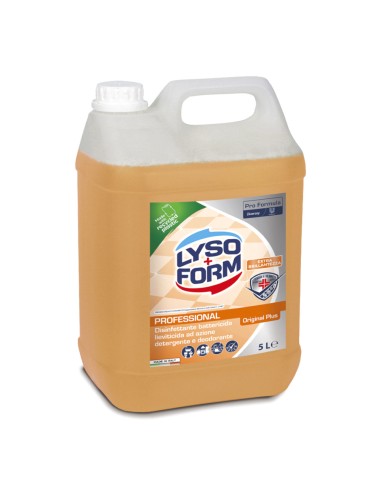 offerta Lysoform Professional Pro Formula Detergente Disinfettante Greggio Original Plus 5 L