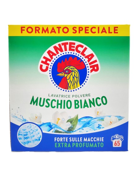 offerta Chanteclair Lavatrice Polvere Fragranza Muschio Bianco 2,925 g